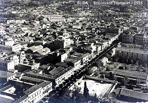 Blida - Boulevard Trumelet en 1955